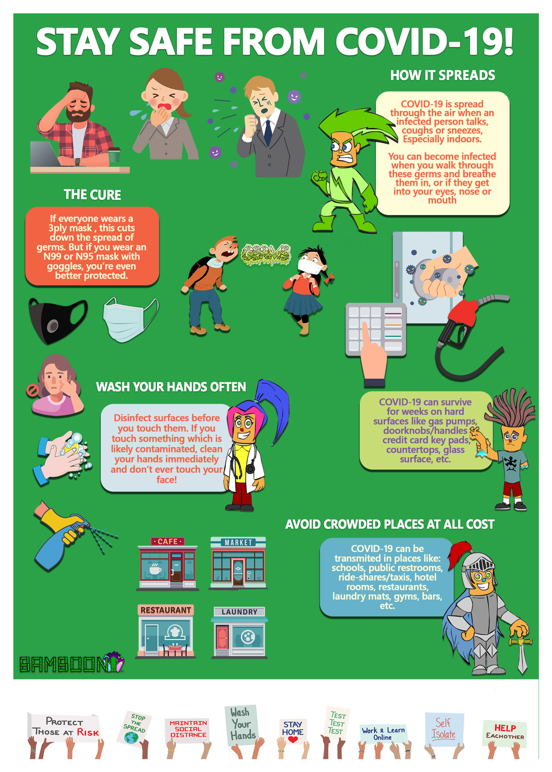 Print this FREE Covid-19 Prevention Poster